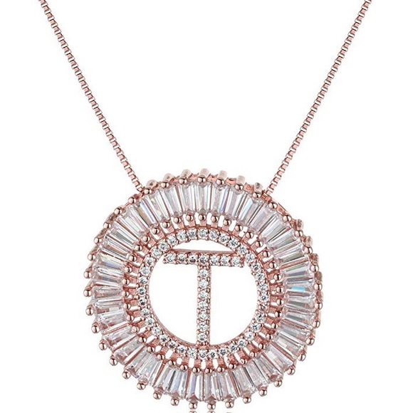 Jewelry - A-Z ALL LETTERS Cubic Zirconia Necklace